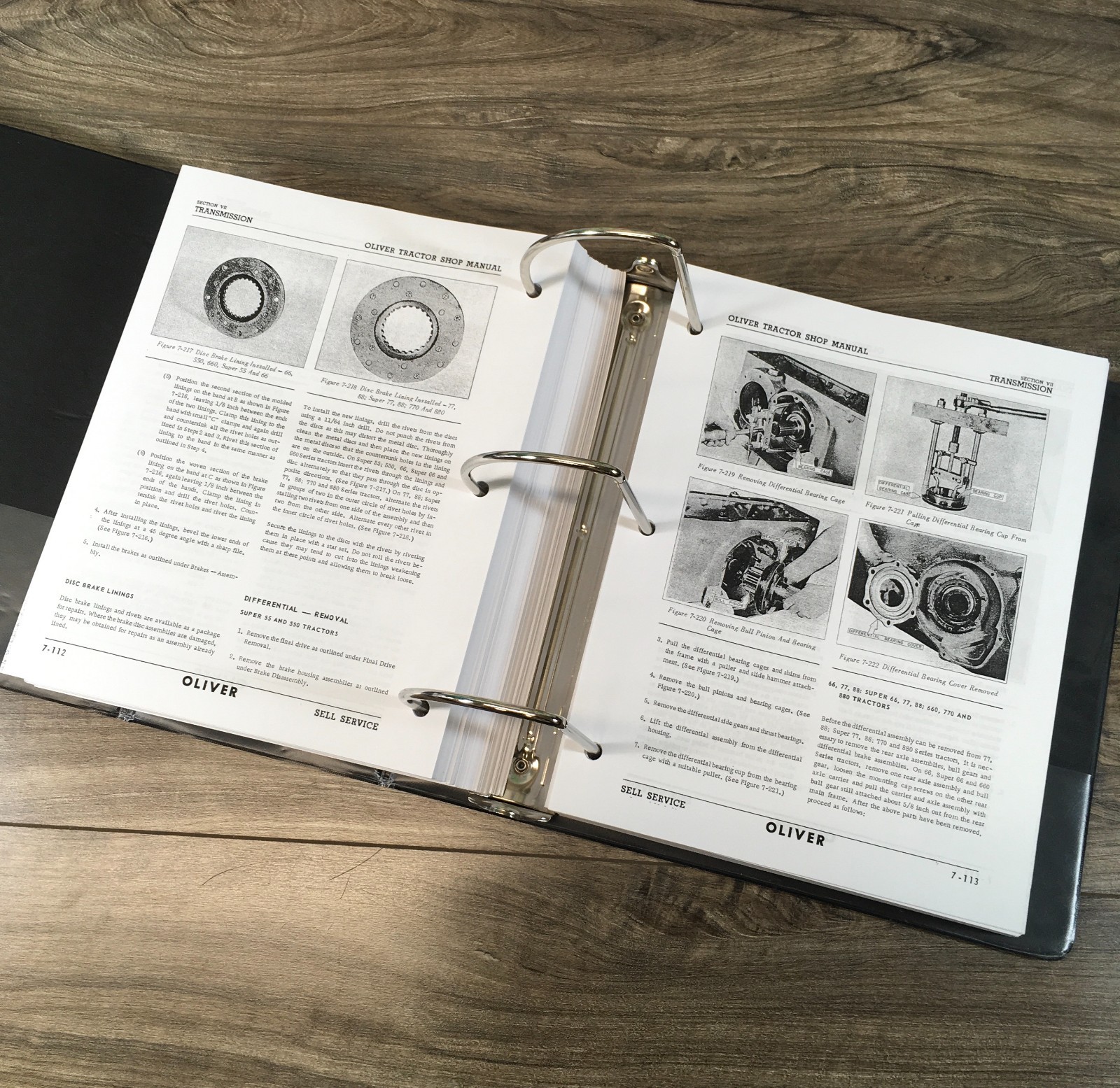 Oliver 77 Tractor Service Parts Operators Manual Set Repair Workshop Shop Book - Image 13