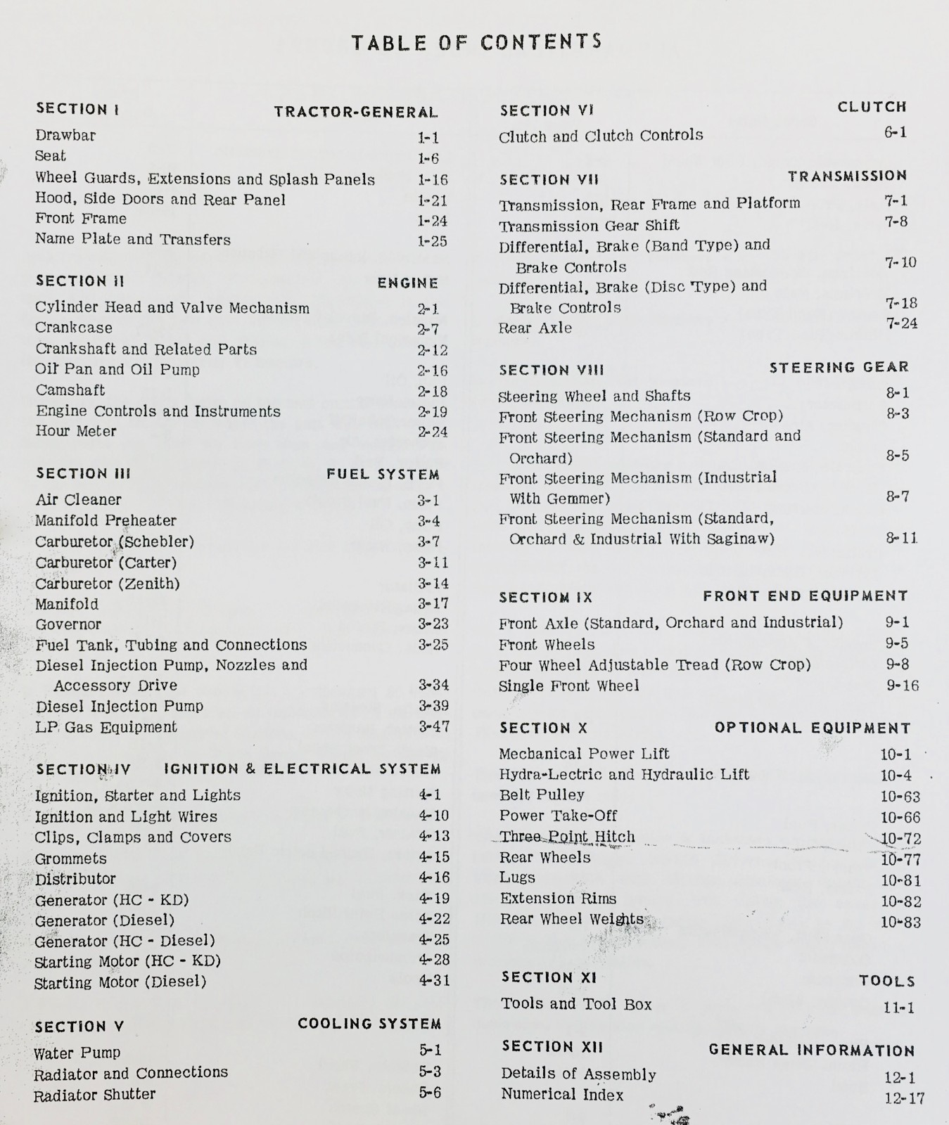 Oliver 77 Tractor Service Parts Operators Manual Set Repair Workshop Shop Book - Image 15