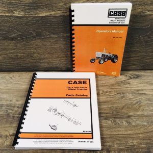 Case 810B 811B 812B 813B Gas and LP Wheel Tractor Parts Operators Manual Set