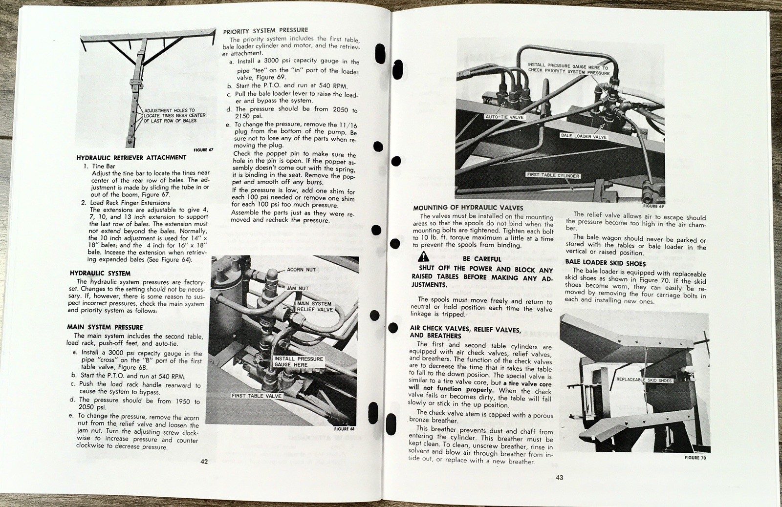 New Holland 1033 Bale Wagon Stackliner Service Manual Parts Catalog Operators - Image 14