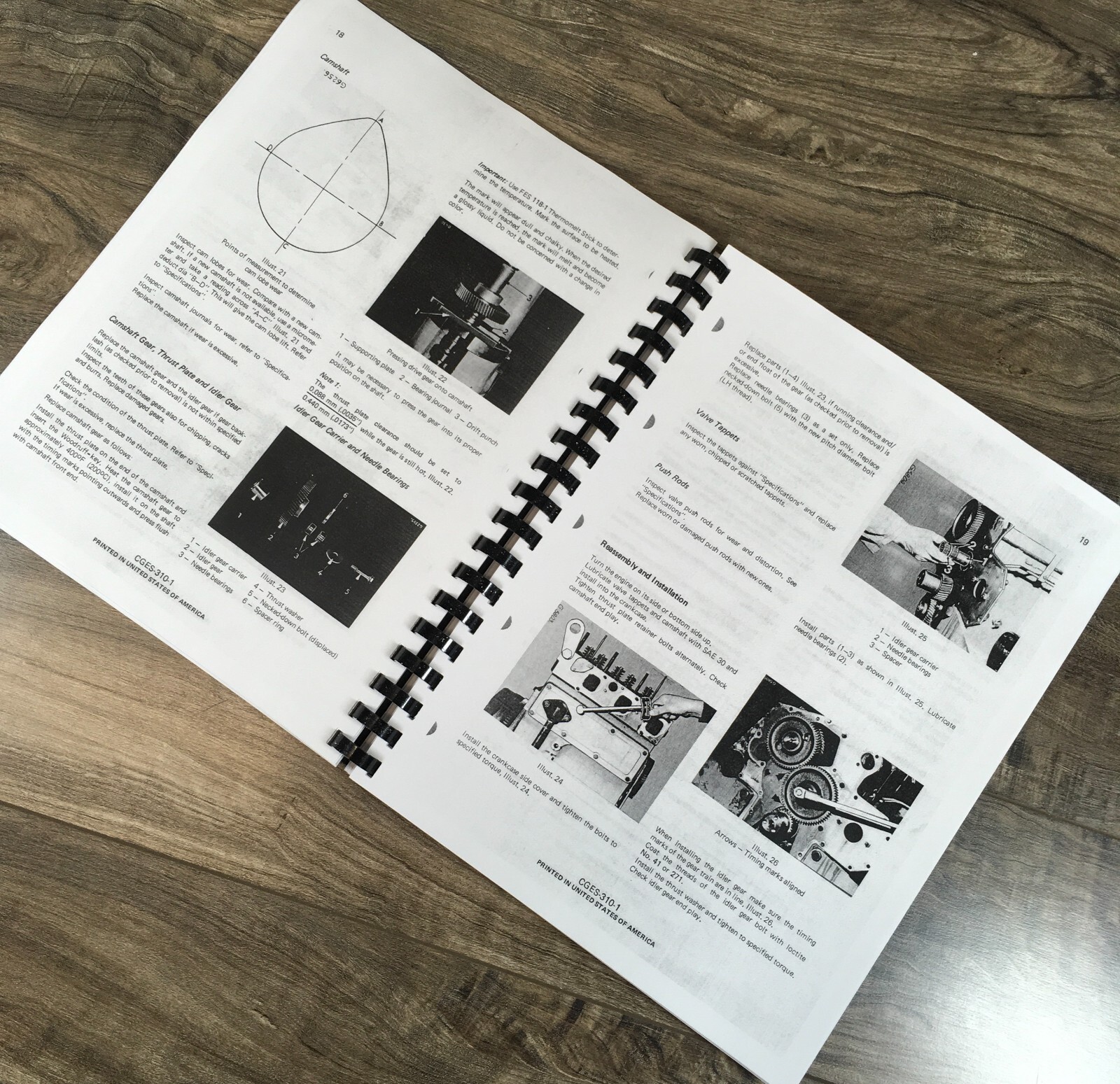 International Dresser TD8 TD-8C Crawler Tractor Service Manual Parts Operators - Image 9