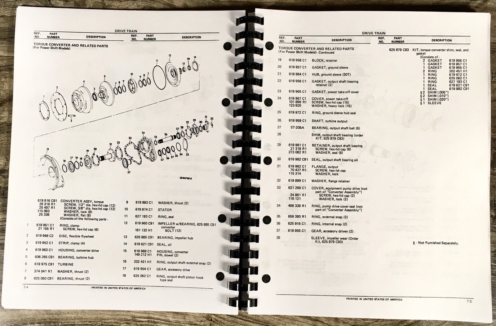 International Dresser TD8 TD-8C Crawler Tractor Service Manual Parts Operators - Image 18