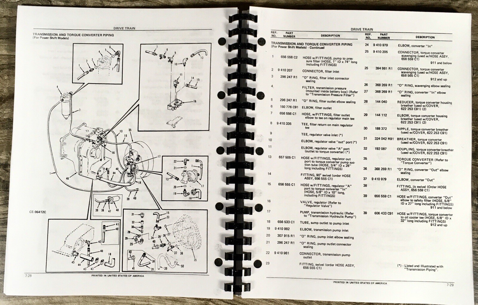 International Dresser TD8 TD-8C Crawler Tractor Service Manual Parts Operators - Image 20