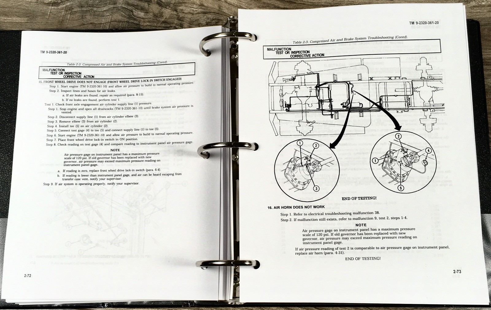 2 1/2 Ton 6X6 M35A2 M35A2C M36A2 Cargo Trucks Service Parts Manual Set Repair - Image 7