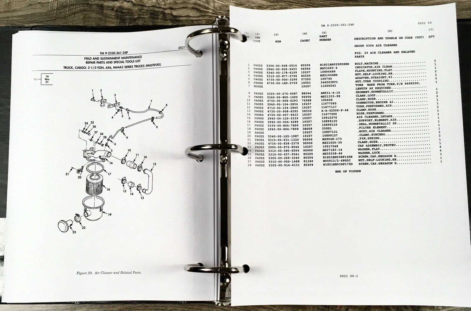 2 1/2 Ton 6X6 Truck M185A3 Trucks Service Parts Manual Set Repair Workshop - Image 15