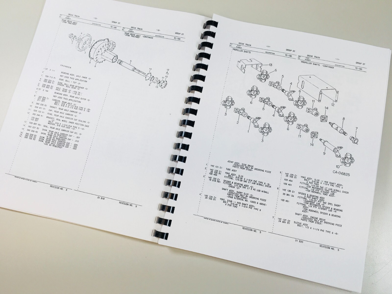 International 3388 Tractor Service Parts Catalog Manual Complete Shop Set DT436B - Image 12