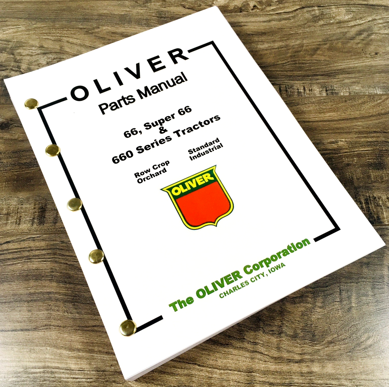 Oliver 66 and Super 66 660 Series Tractor Parts Manual Catalog Book Assembly