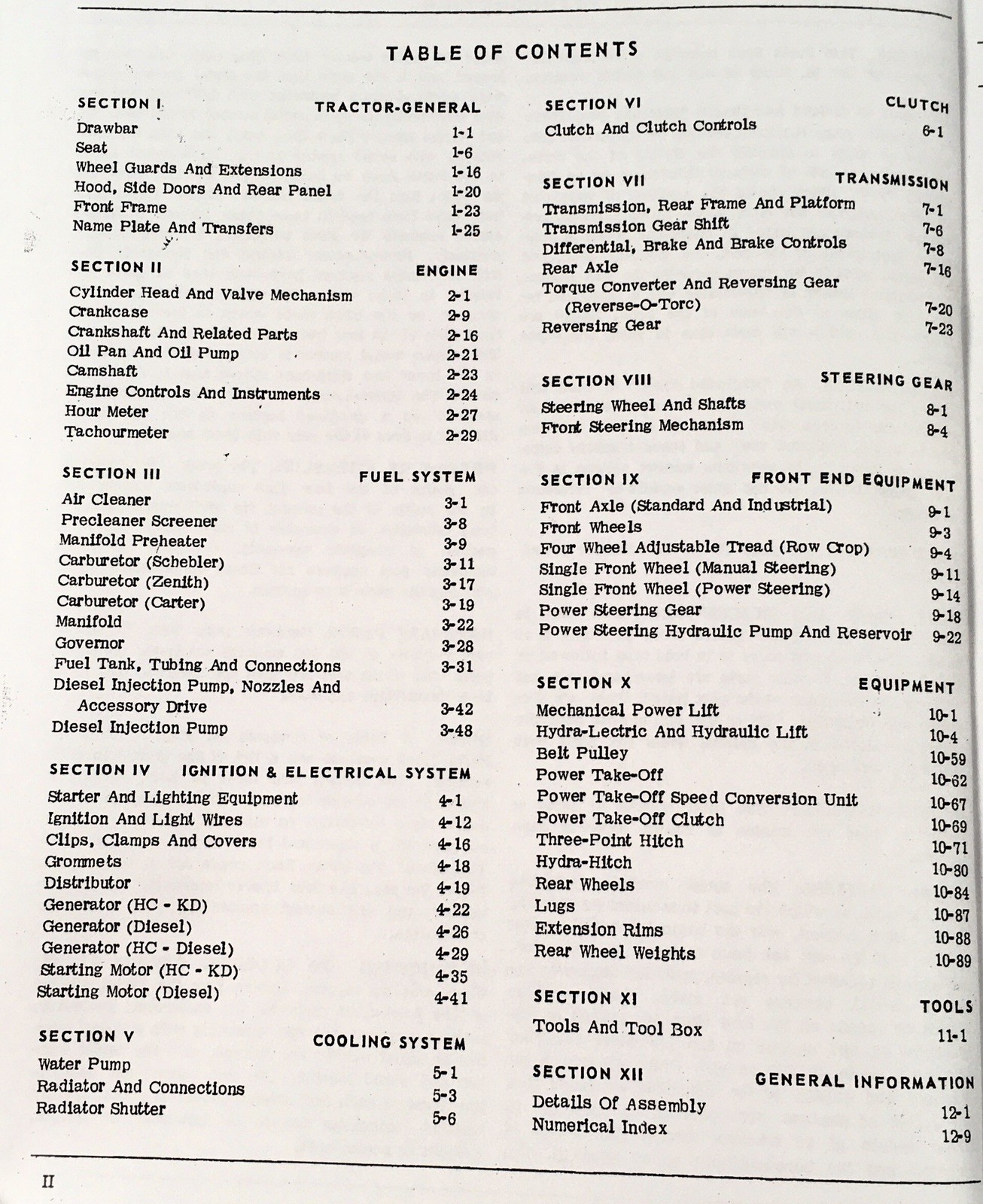 Oliver 66 and Super 66 660 Series Tractor Parts Manual Catalog Book Assembly - Image 2