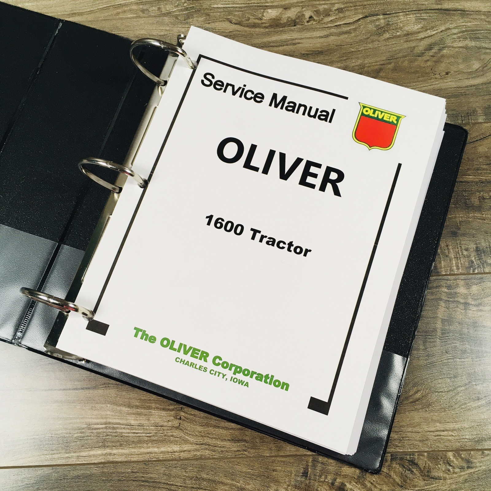 Oliver 1600 Tractor Service Manual Repair Shop Technical Workshop Book Overhaul - Image 2