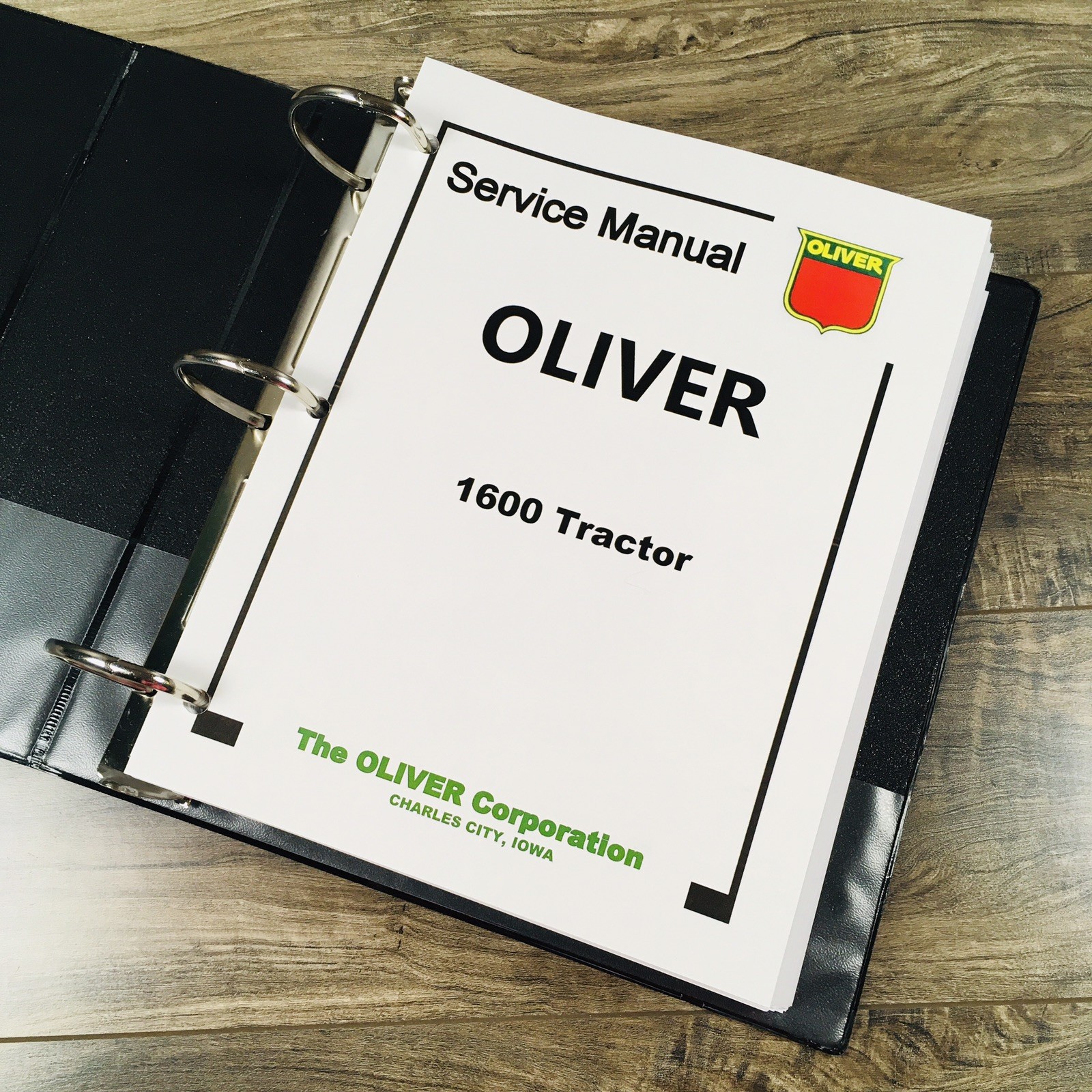 Oliver 1600 Tractor Service Parts Catalog Manual Set Repair Workshop Shop Book - Image 2