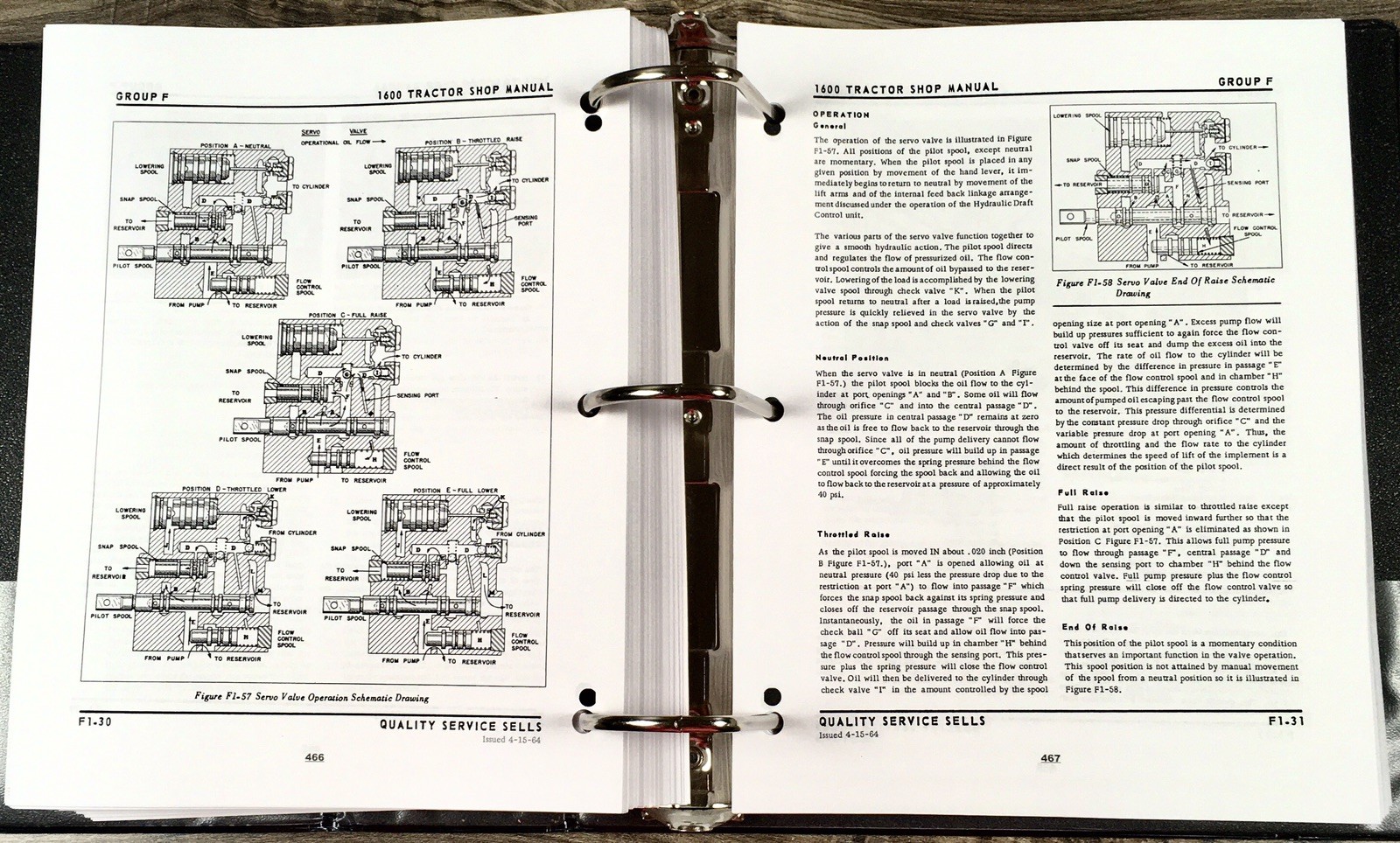 Oliver 1600 Tractor Service Parts Catalog Manual Set Repair Workshop Shop Book - Image 9