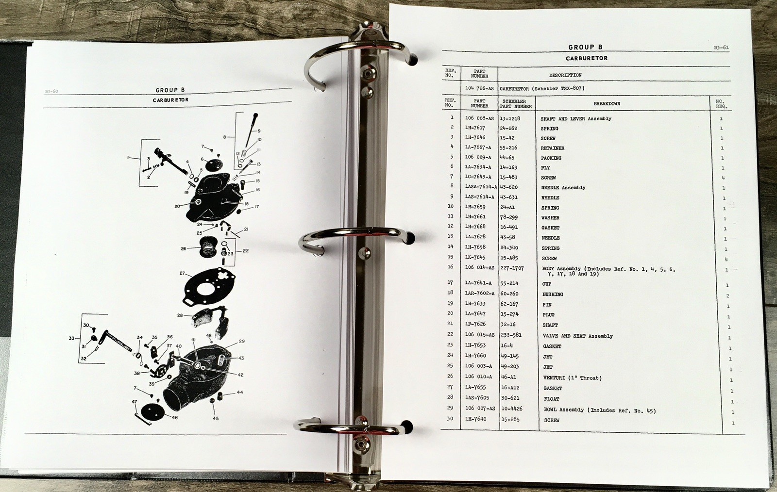 Oliver 1600 Tractor Service Parts Catalog Manual Set Repair Workshop Shop Book - Image 16