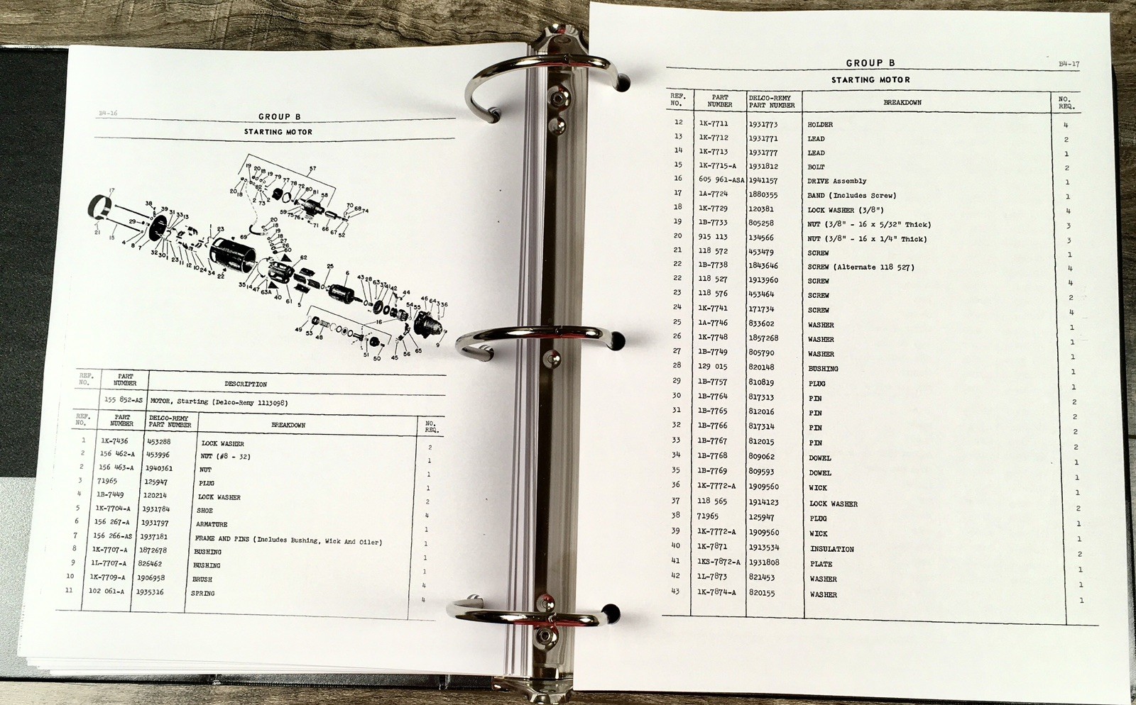 Oliver 1600 Tractor Service Parts Catalog Manual Set Repair Workshop Shop Book - Image 17