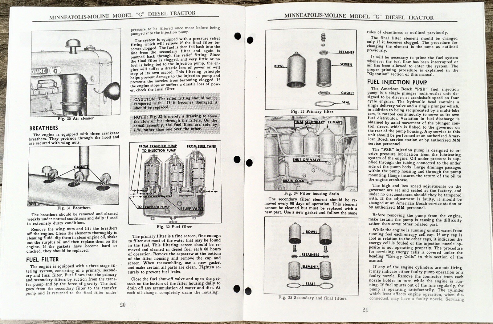 Minneapolis Moline G Diesel Tractor Operators Manual Owners Book Maintenance - Image 6