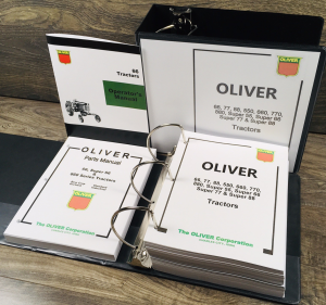 Oliver 66 Tractor Service Parts Operators Manual Set Repair Workshop Shop Book
