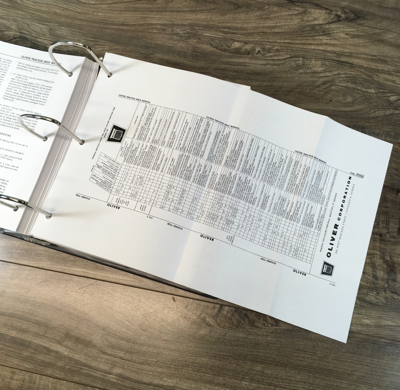 Oliver 66 Tractor Service Parts Operators Manual Set Repair Workshop Shop Book - Image 6