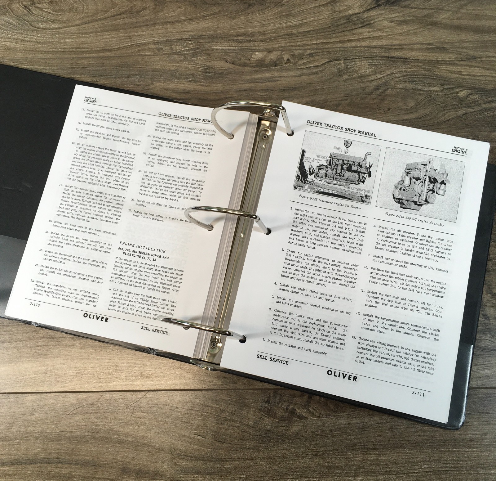 Oliver 66 Tractor Service Parts Operators Manual Set Repair Workshop Shop Book - Image 10