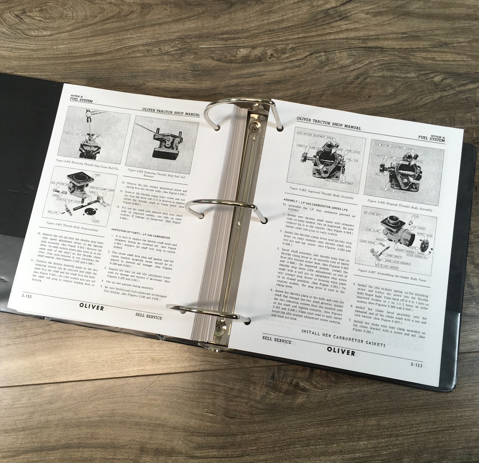 Oliver 66 Tractor Service Parts Operators Manual Set Repair Workshop Shop Book - Image 11