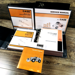 Case W18 Wheel Loader Service Manual Parts Catalog Operators Owners Set -9115403