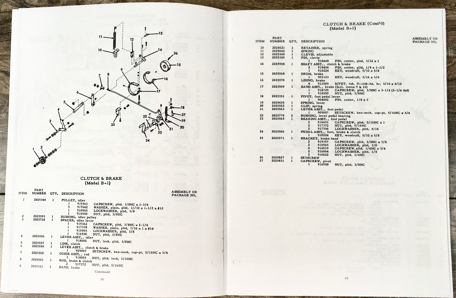 Wisconsin AEN AENS Engine Service Operators Parts Manual Shop Repair Instruction - Image 4