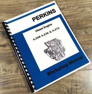 Service Shop Manual for Perkins 4.236 Engine fits Allis Chalmers 170 175 Tractor