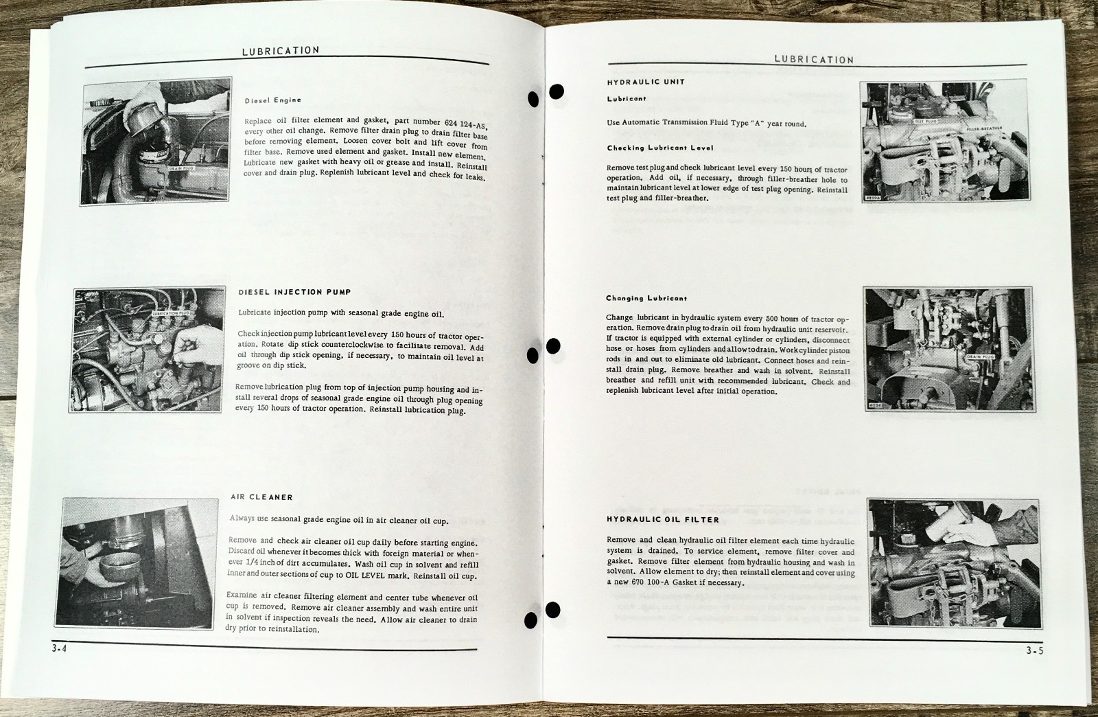 Oliver 1250 Tractor Service Parts Operators Manual Set Repair Workshop Shop Book - Image 6