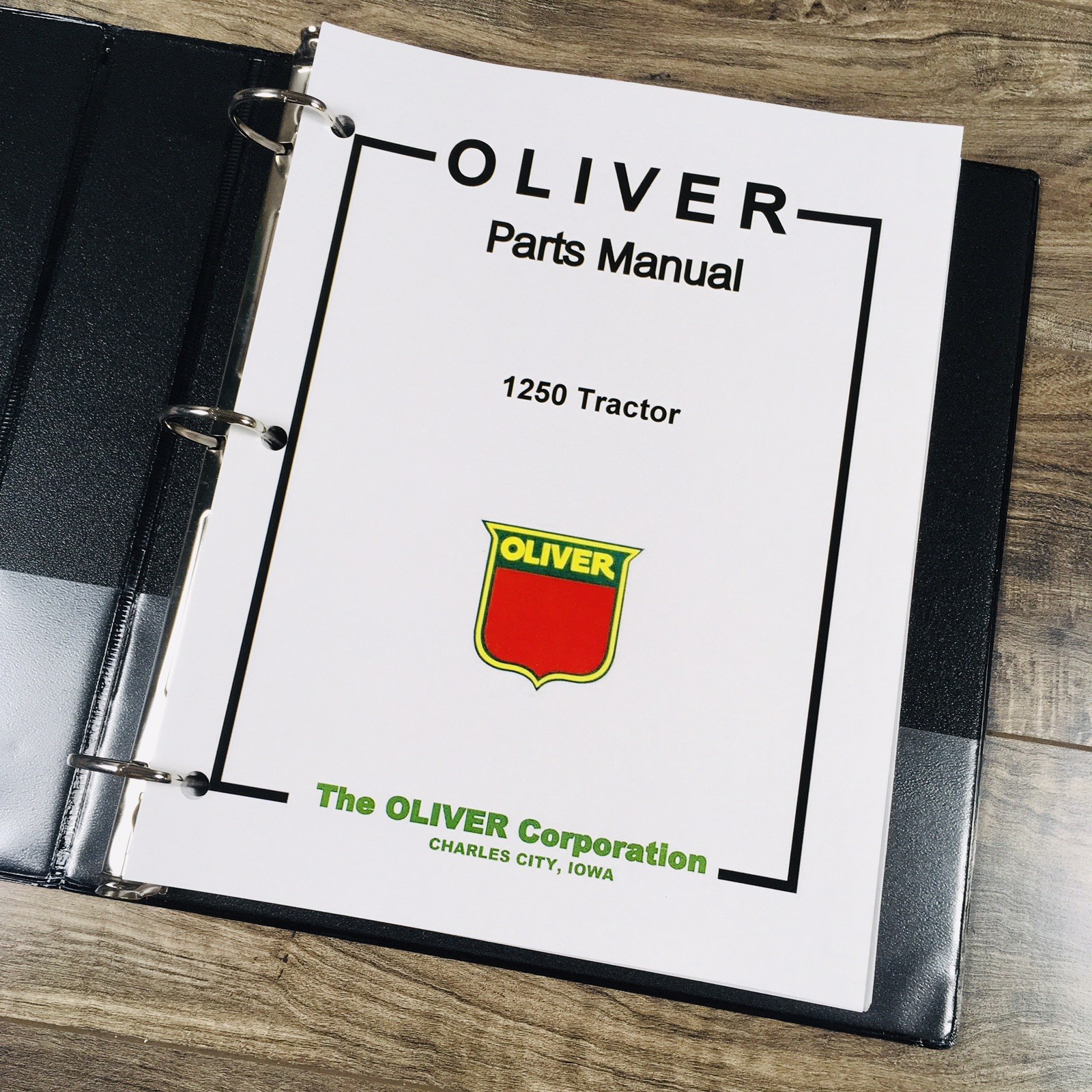 Oliver 1250 Tractor Service Parts Operators Manual Set Repair Workshop Shop Book - Image 17