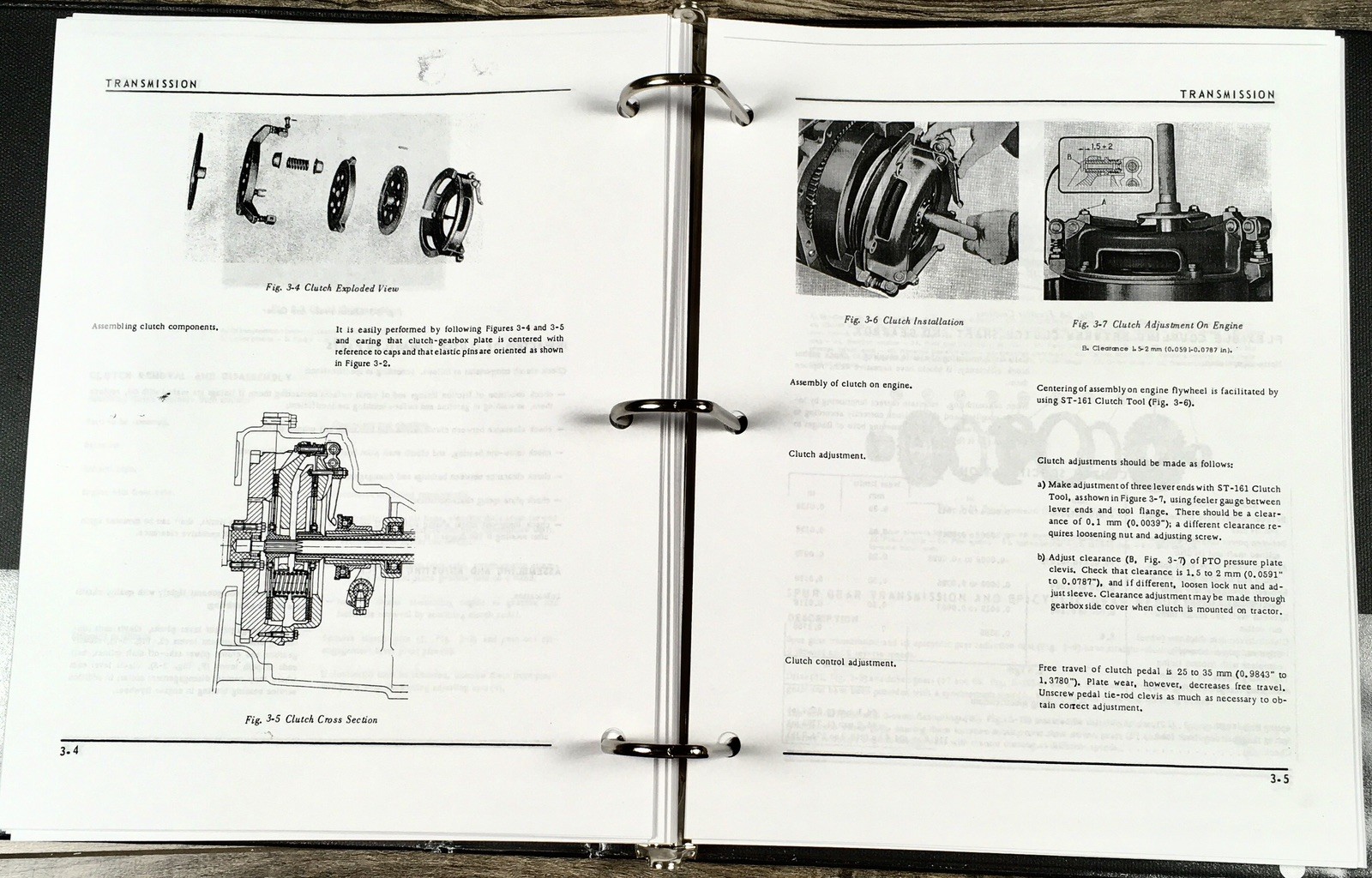 Oliver 1250 Tractor Service Manual Repair Workshop Shop Book Color Schematics - Image 8