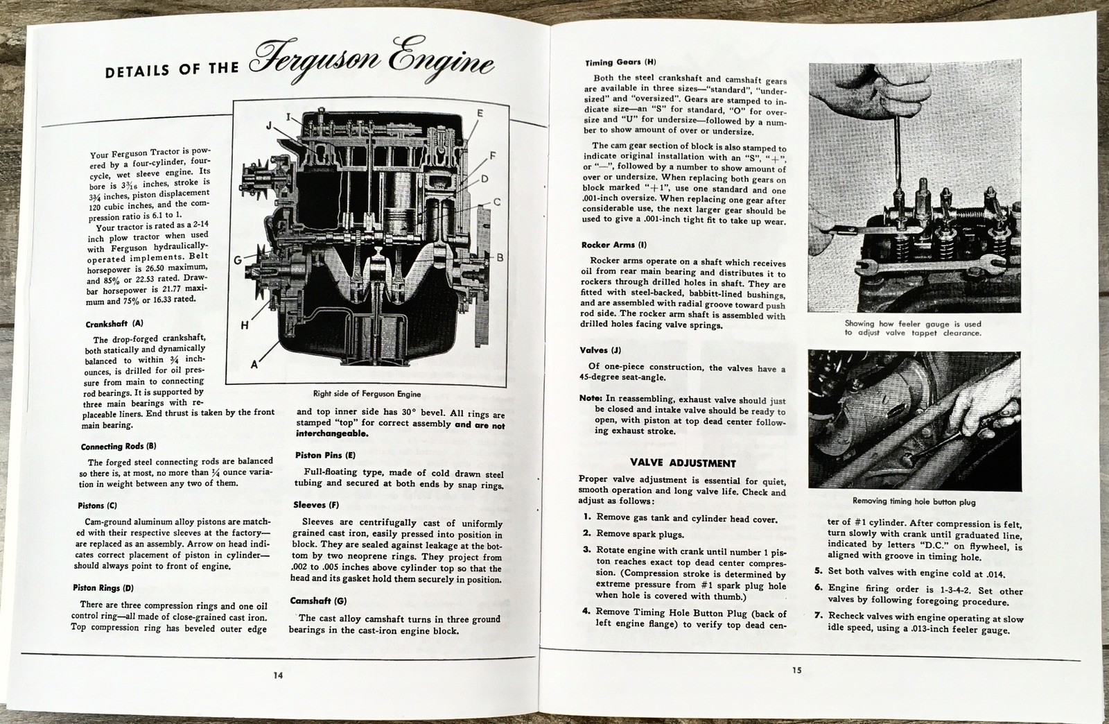 Harry Massey Ferguson TE-20 Tractor Parts Operators Manual Set Catalog Owners - Image 2