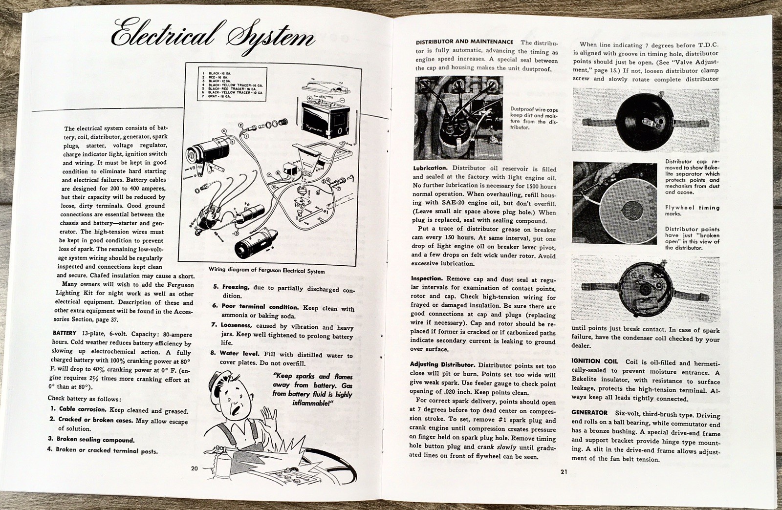 Harry Massey Ferguson TE-20 Tractor Parts Operators Manual Set Catalog Owners - Image 4