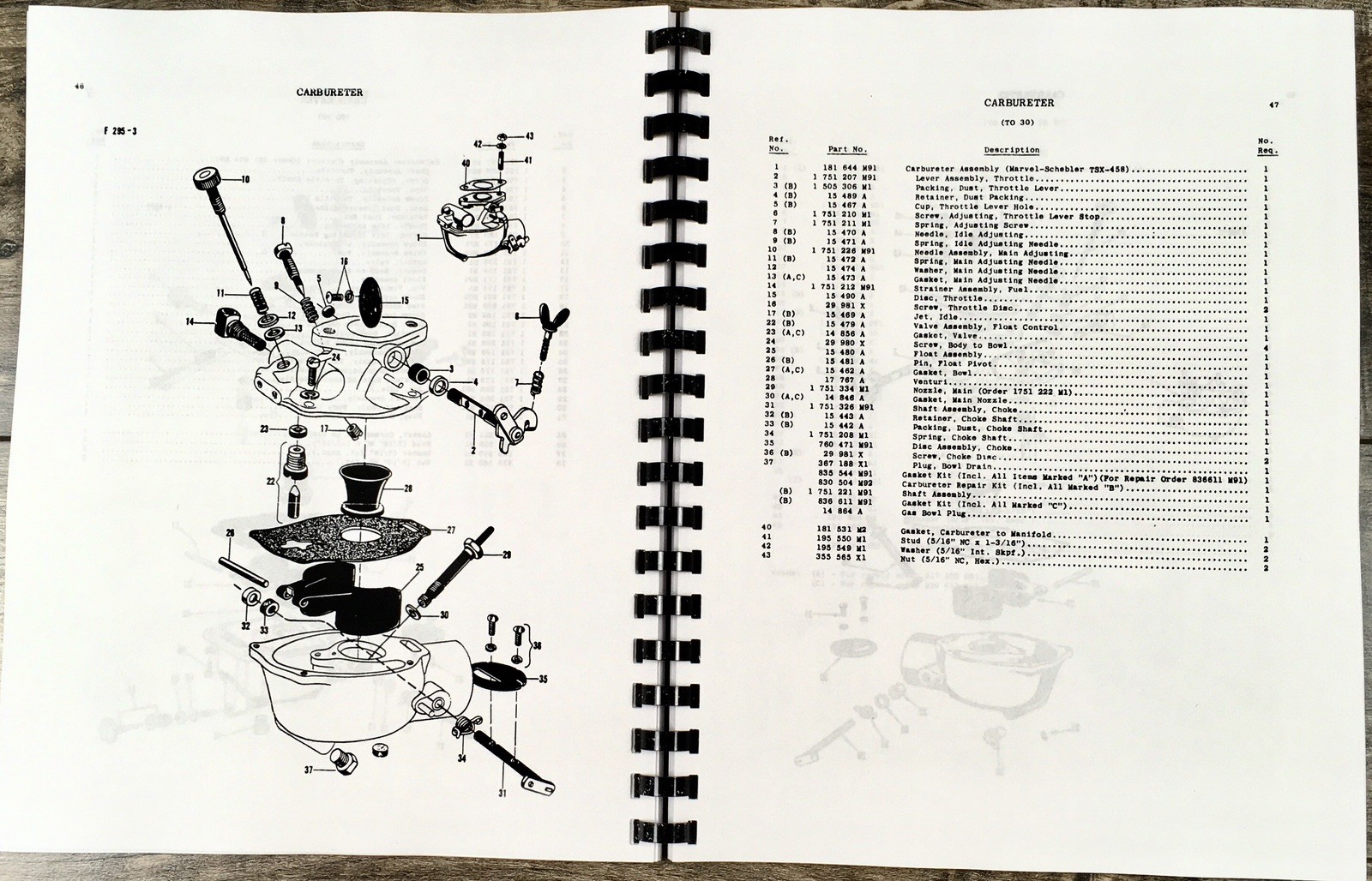 Harry Massey Ferguson TE-20 Tractor Parts Operators Manual Set Catalog Owners - Image 7