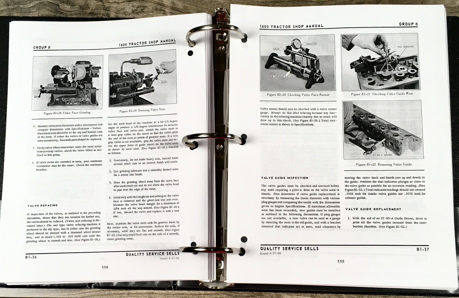 Oliver 1600 Tractor Service Parts Operators Manual Set Repair Workshop Shop Book - Image 4