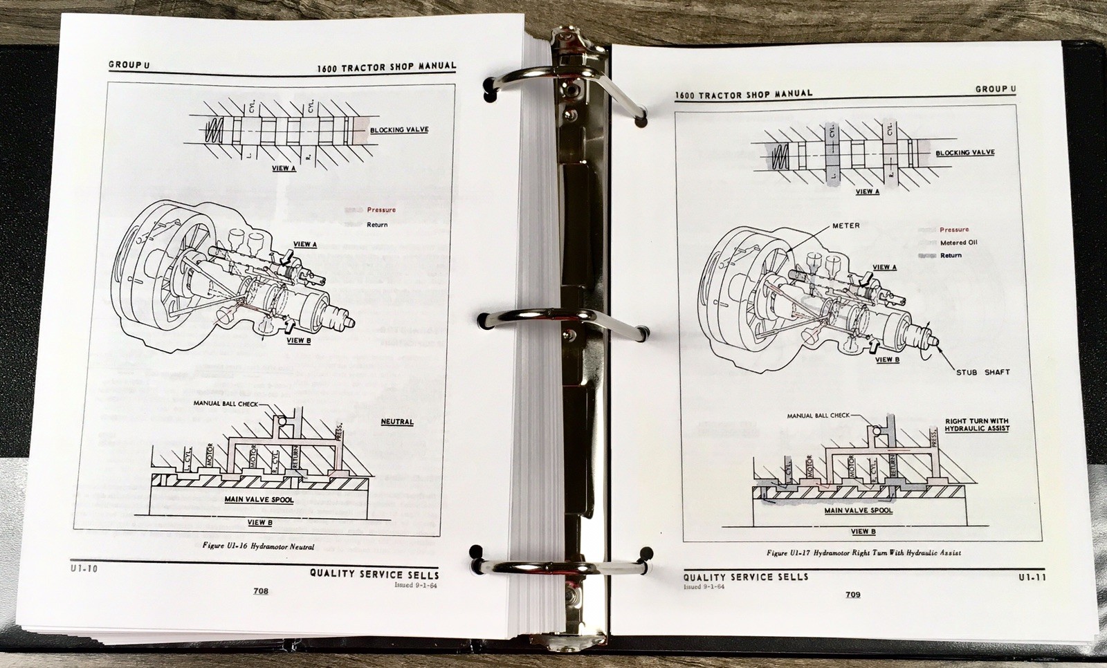 Oliver 1600 Tractor Service Parts Operators Manual Set Repair Workshop Shop Book - Image 7