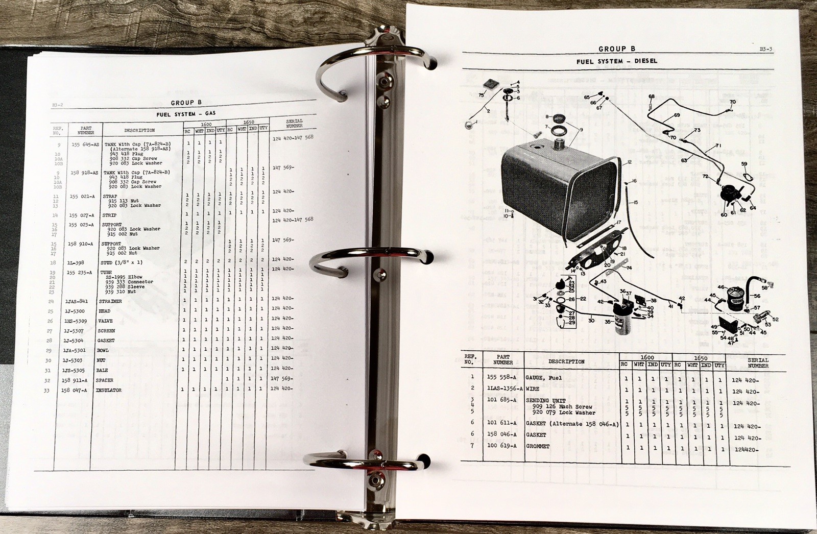 Oliver 1600 Tractor Service Parts Operators Manual Set Repair Workshop Shop Book - Image 12
