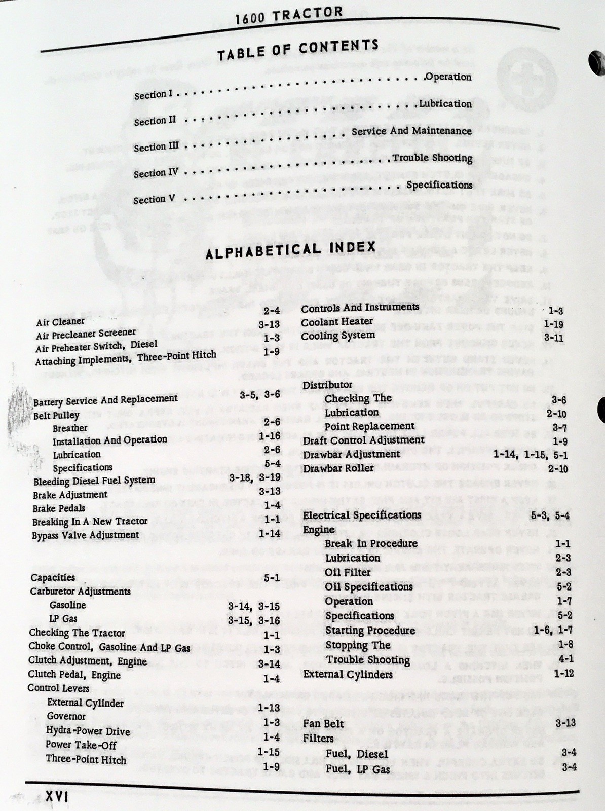 Oliver 1600 Tractor Service Parts Operators Manual Set Repair Workshop Shop Book - Image 16