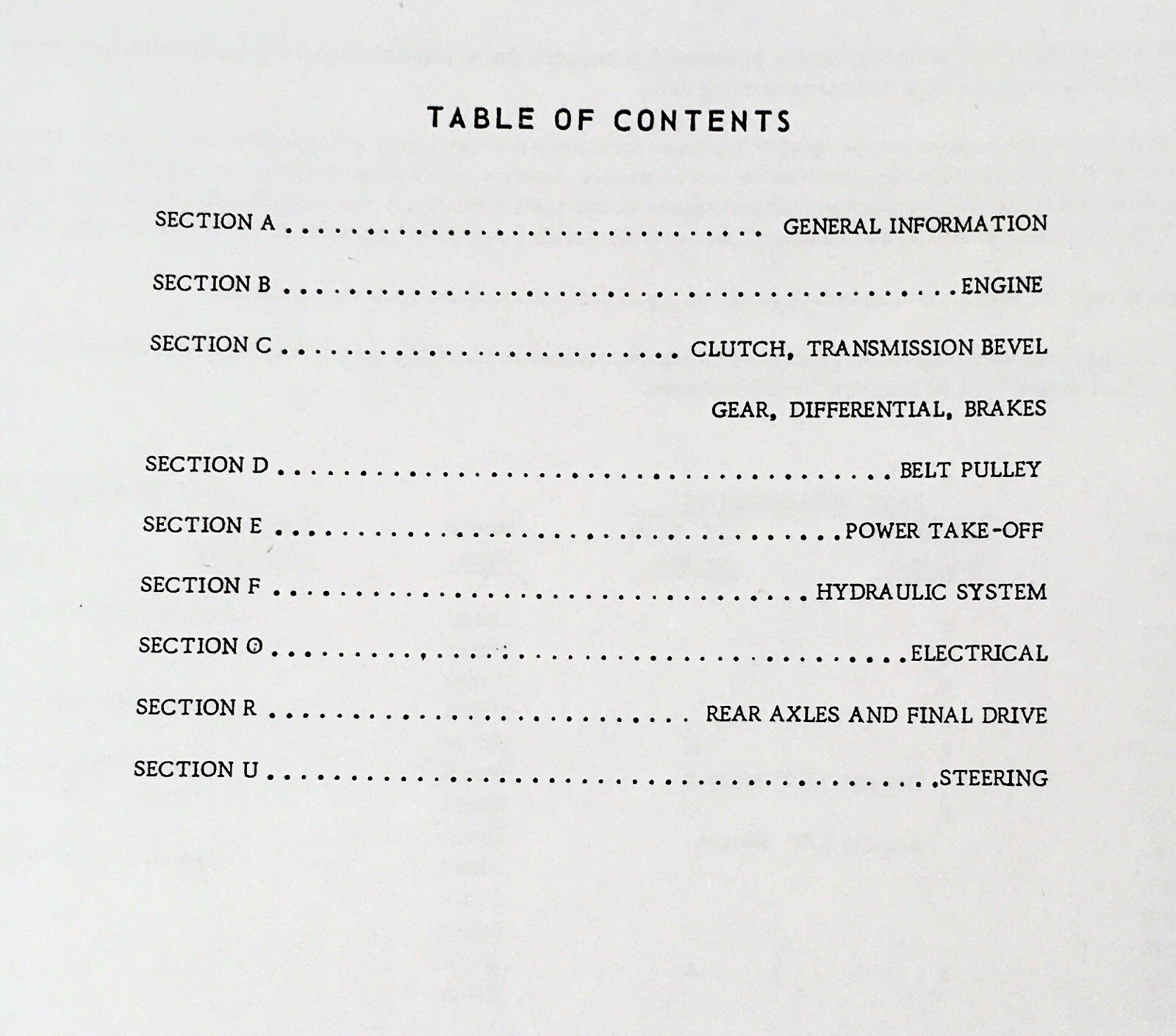 Oliver 1250A Tractor Service Manual Parts Catalog Set Workshop Shop Repair Books - Image 9