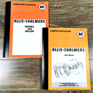 Allis Chalmers 442 Baler Parts Operators Manual Owners Catalog Book Assembly