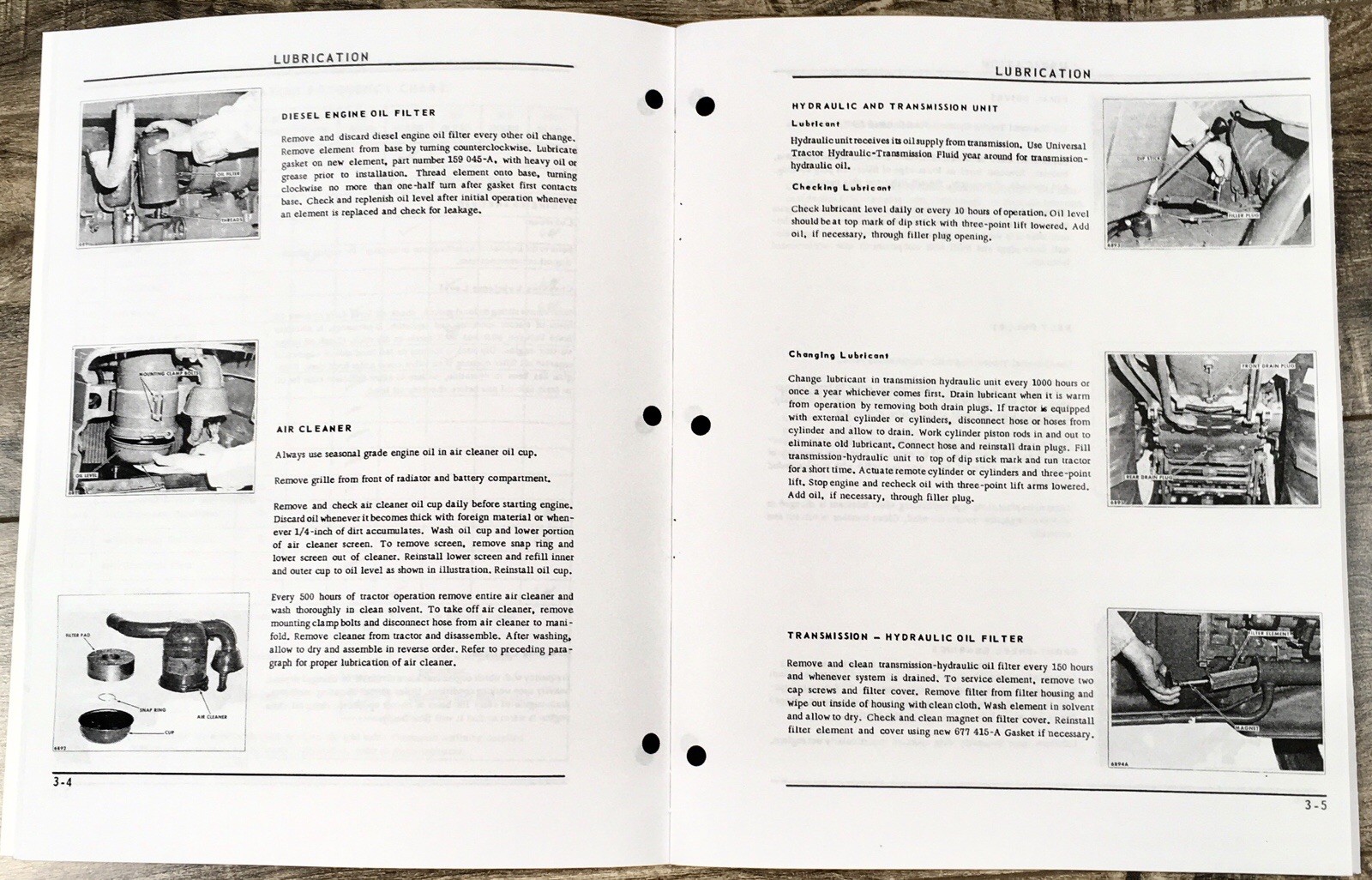 Oliver White Cockshutt 1270 Tractor Operators Manual Owners Book Maintenance - Image 3