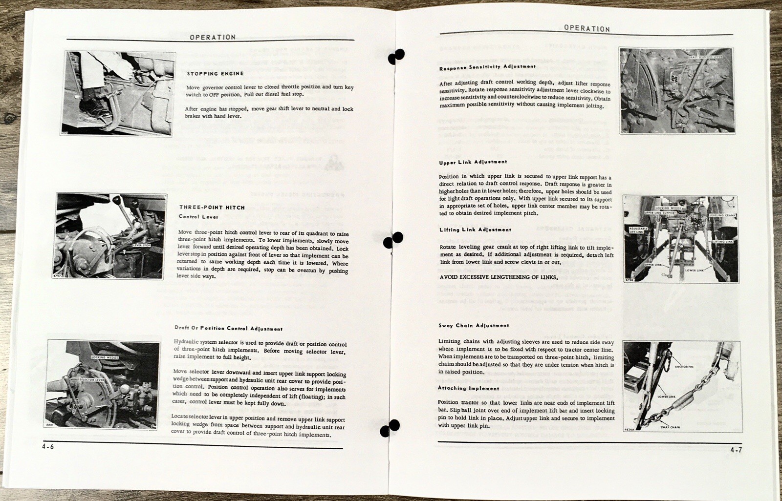 Oliver White Cockshutt 1270 Tractor Operators Manual Owners Book Maintenance - Image 5