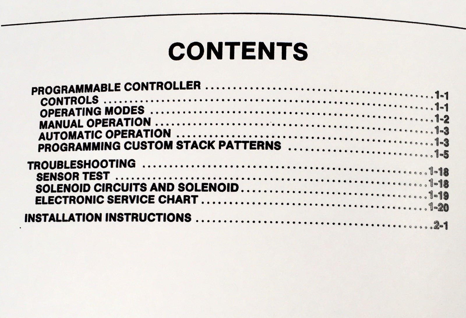 New Holland 1075 1085 Bale Wagon Programmable Controller Operators Manual Owners - Image 2