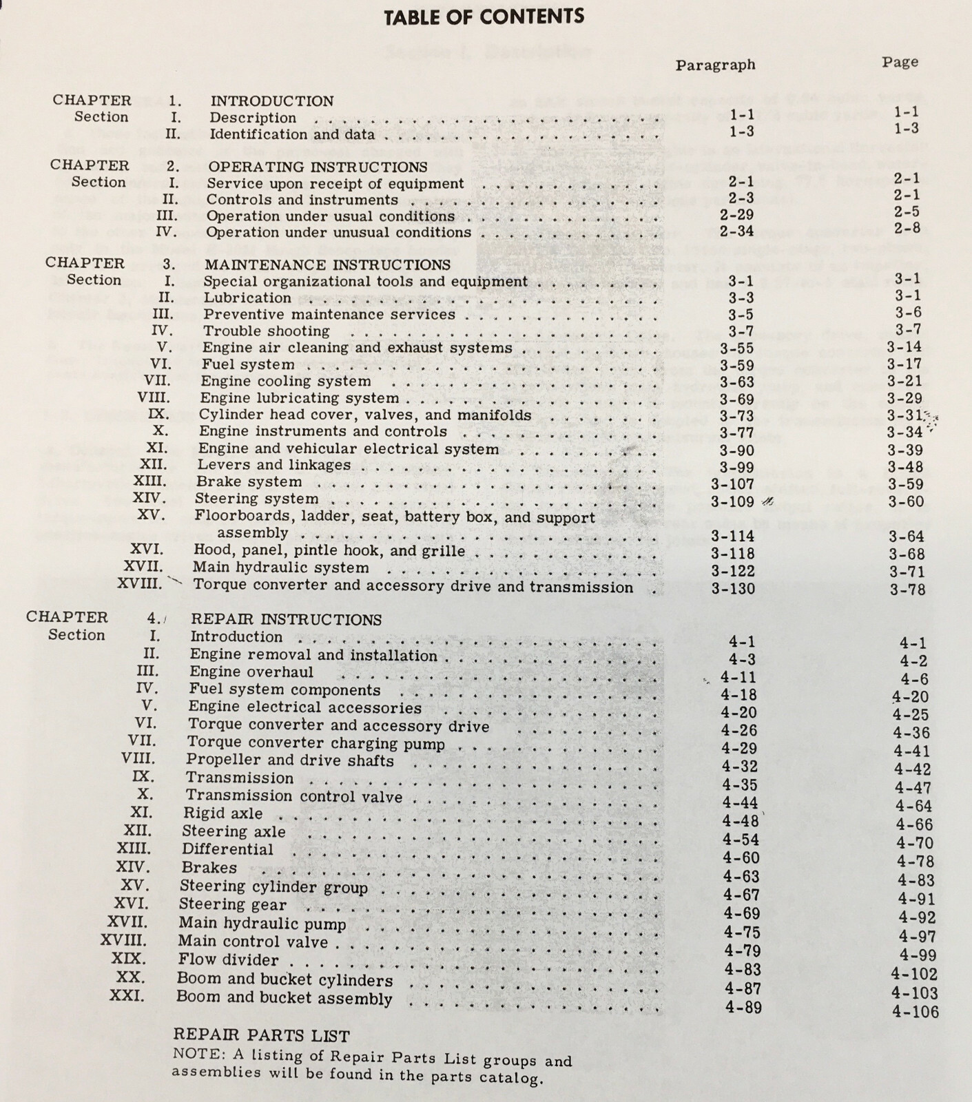 International Pay Line H30B H30BM Pay Loader Service Manual Repair Shop H-30B - Image 2