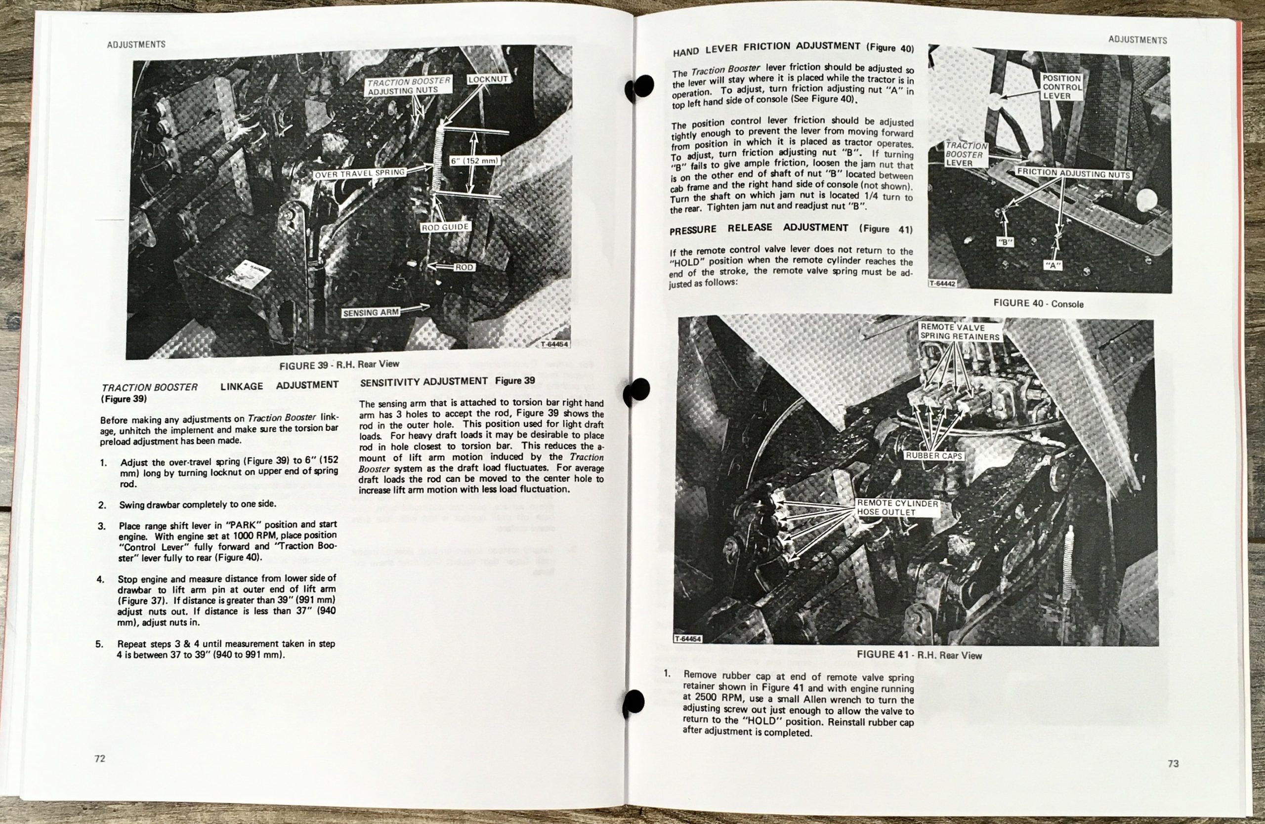 Allis Chalmers 8550 Tractor Parts Operators Manual Set Owners Catalog Assembly - Image 3