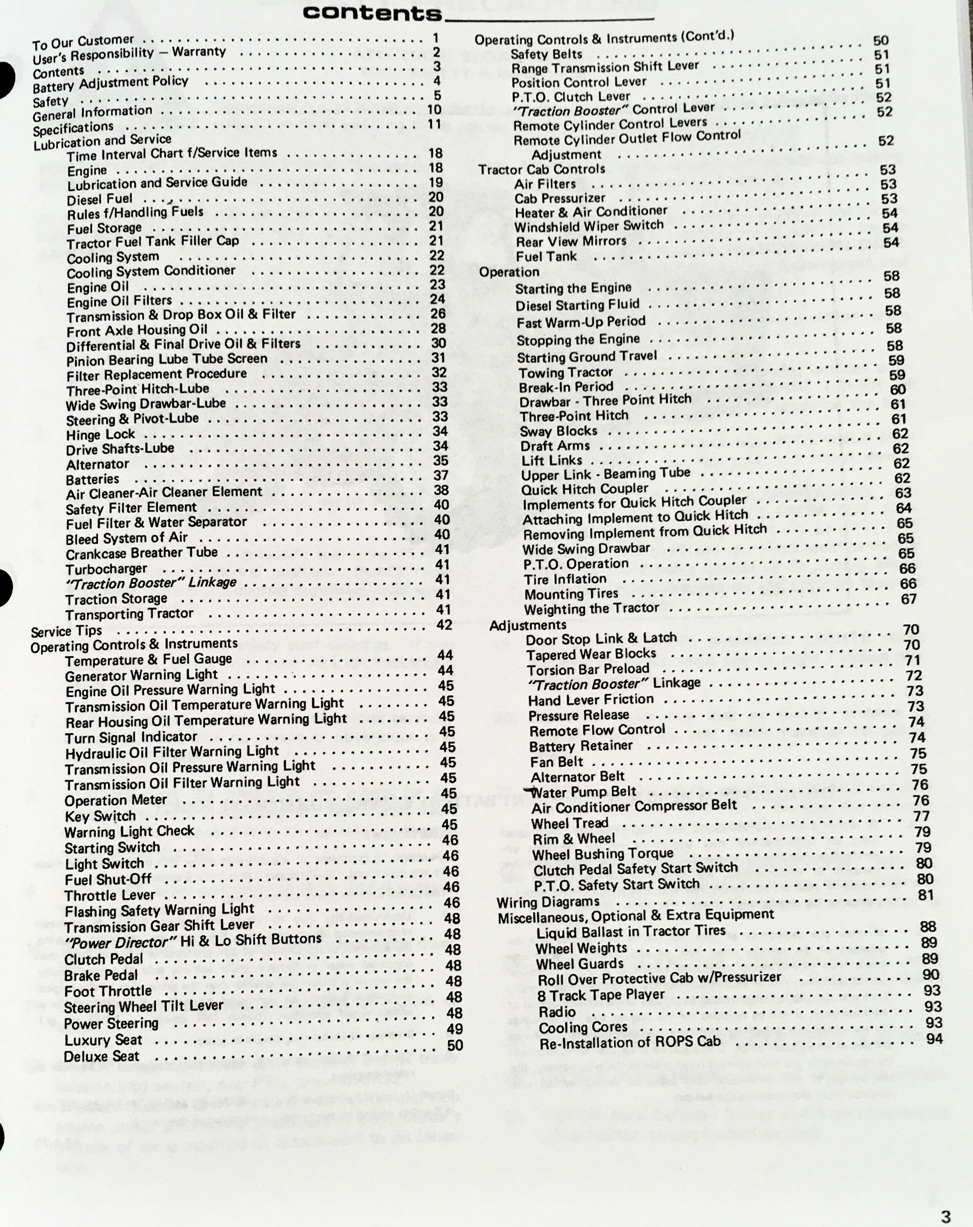 Allis Chalmers 8550 Tractor Parts Operators Manual Set Owners Catalog Assembly - Image 2