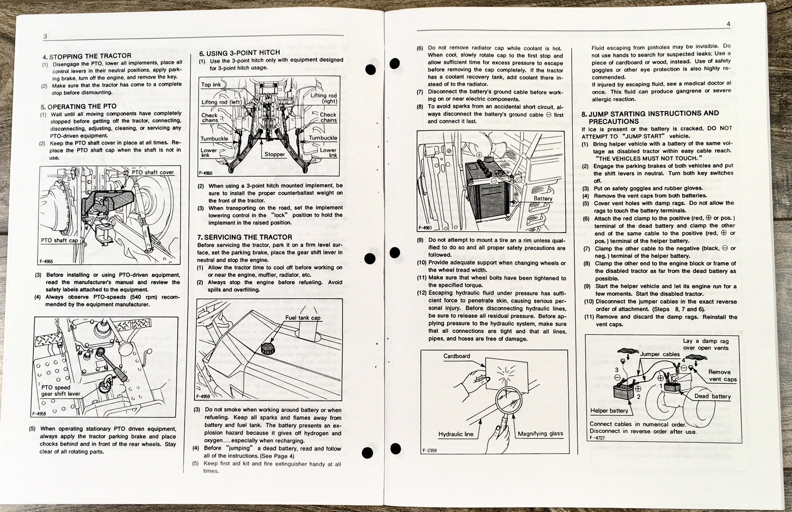 Kubota L2050DT Tractor Parts Catalog Operators Manual Set Owners Catalog Book - Image 9
