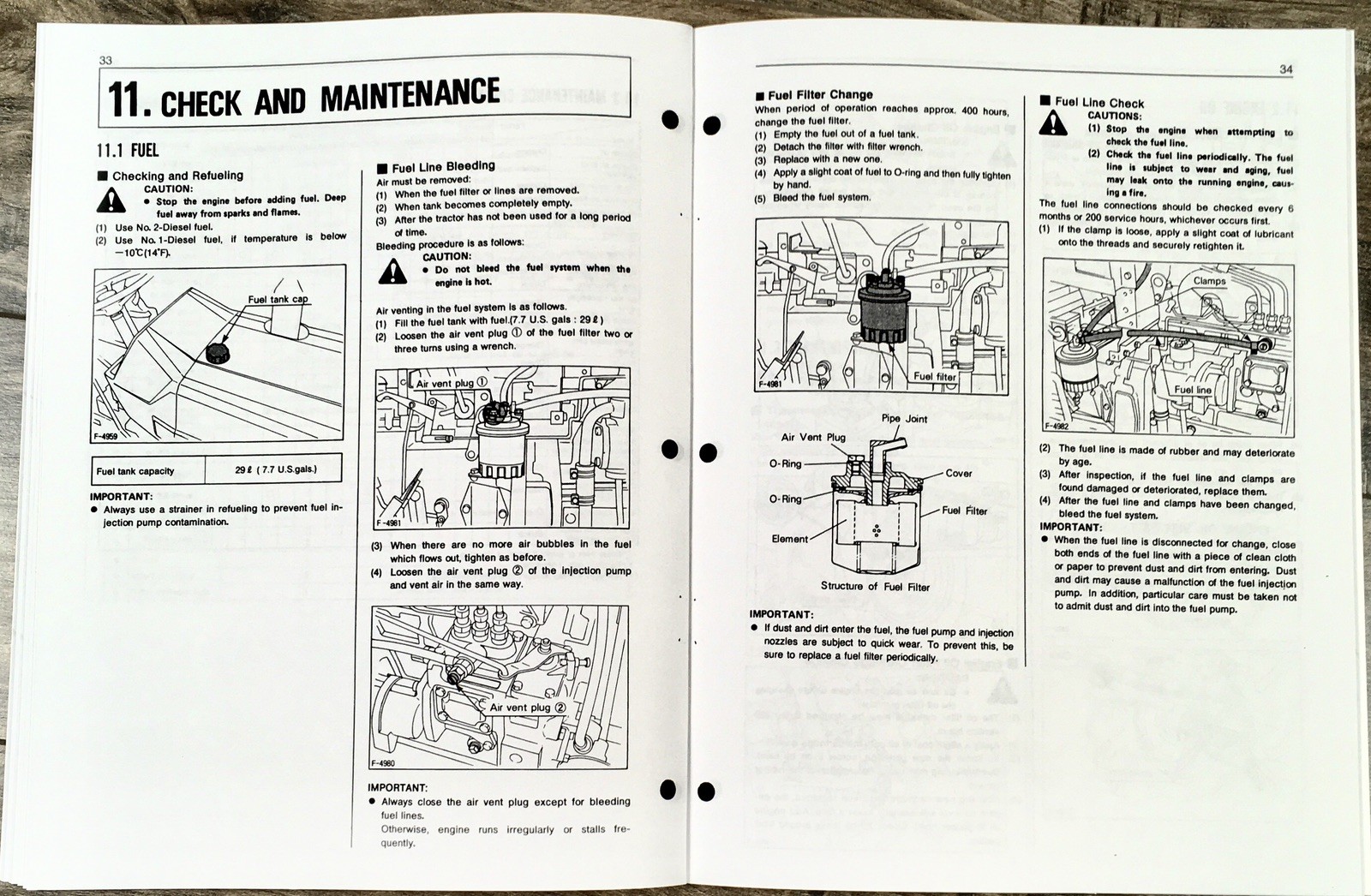Kubota L2050DT Tractor Parts Catalog Operators Manual Set Owners Catalog Book - Image 11