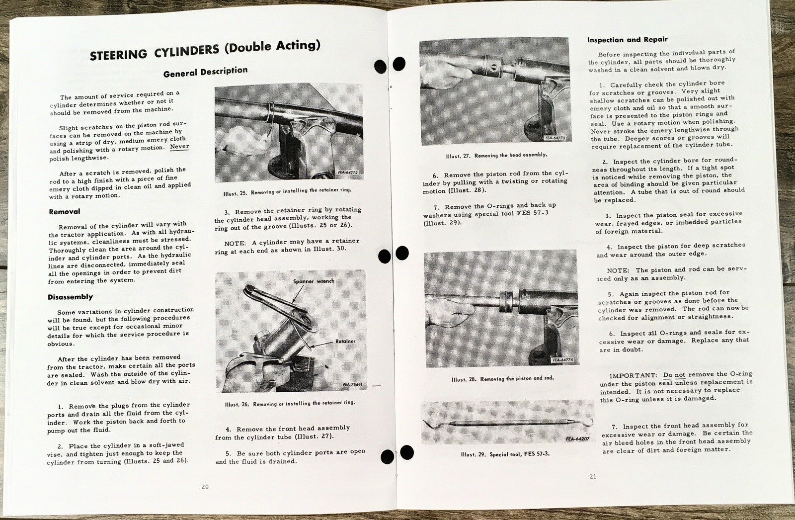 International Hydrostatic Power Steering Service Manual For B275 Tractor - Image 5