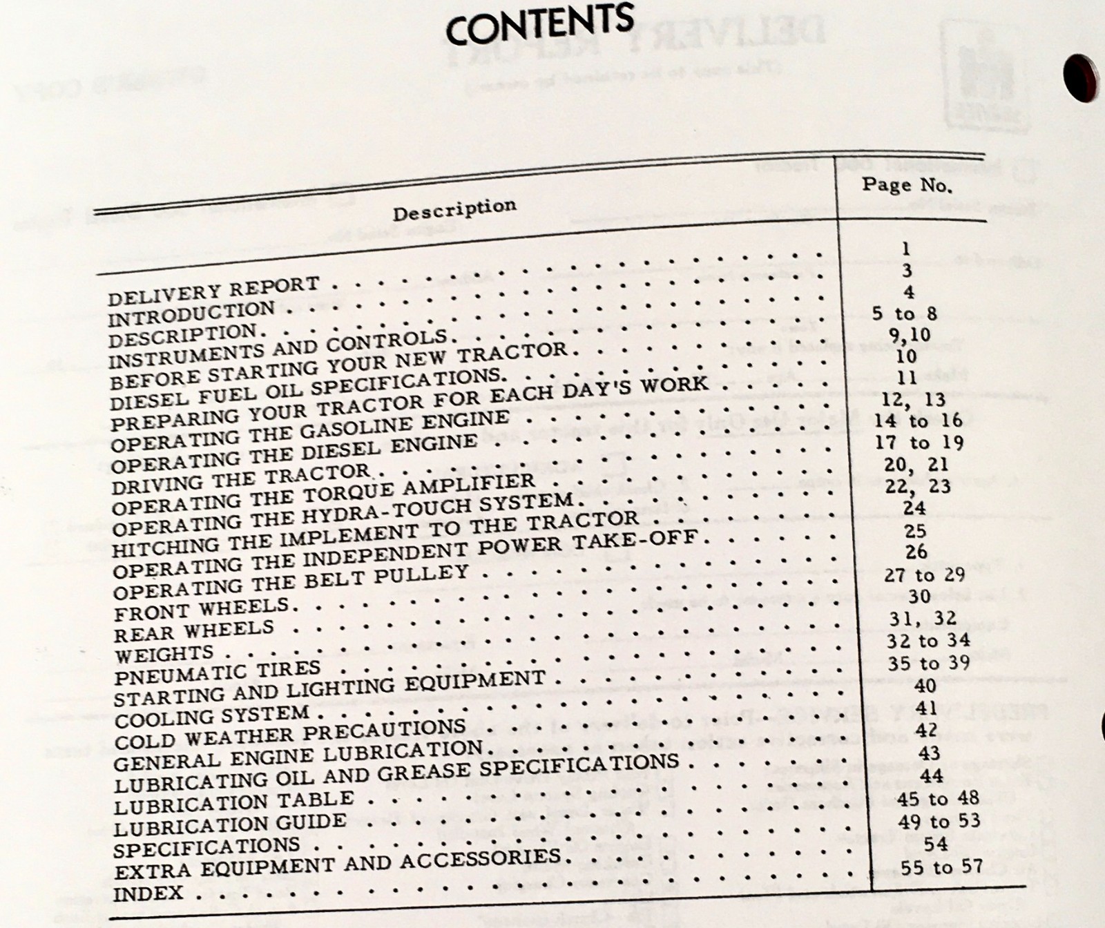 International 660 Gasoline Tractor Operators Manual Set Owners Book Maintenance - Image 2