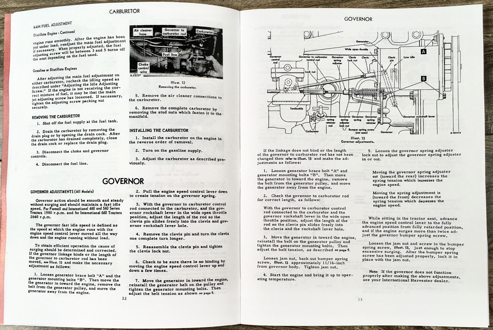 International 660 Gasoline Tractor Operators Manual Set Owners Book Maintenance - Image 5