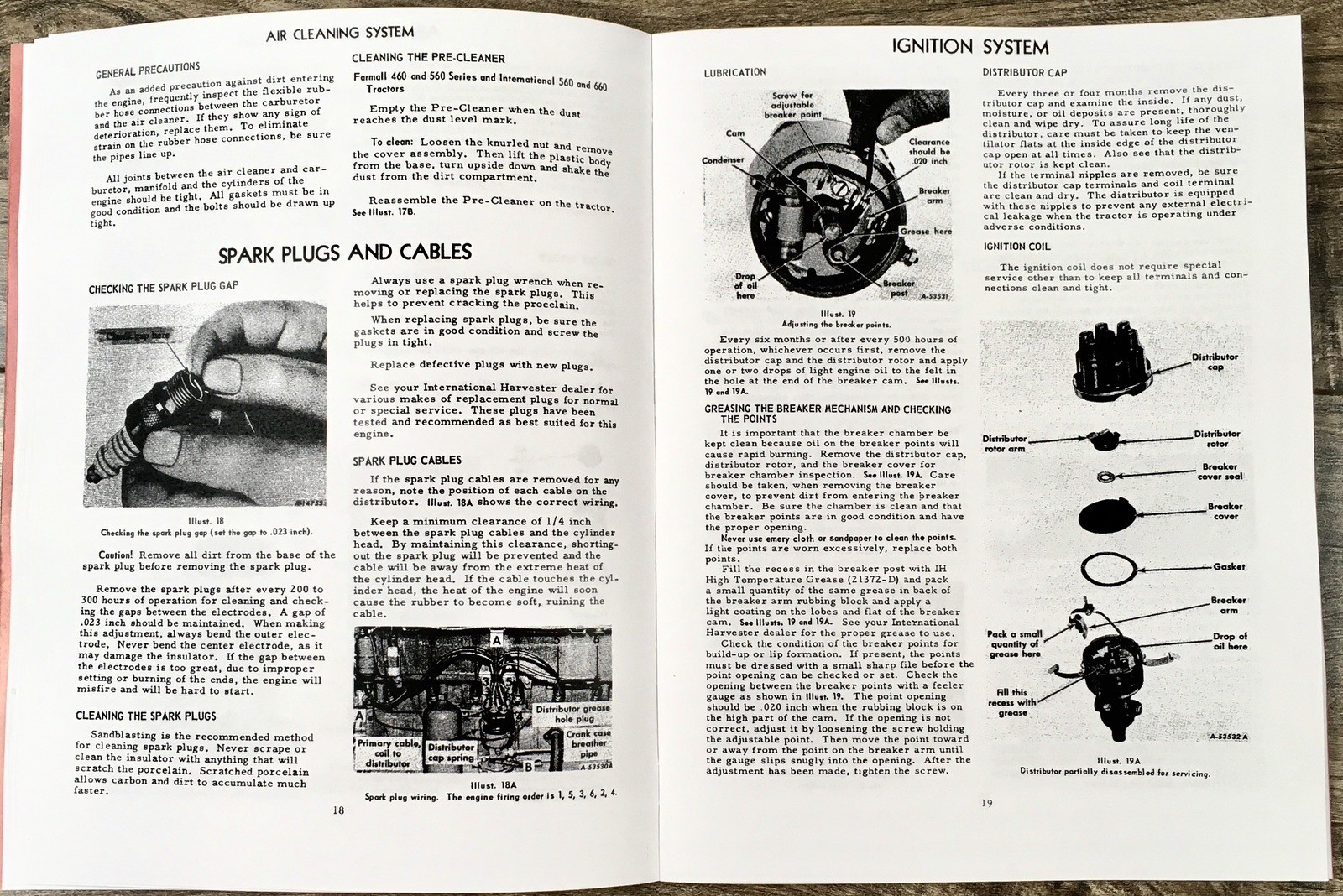 International 660 Gasoline Tractor Operators Manual Set Owners Book Maintenance - Image 6