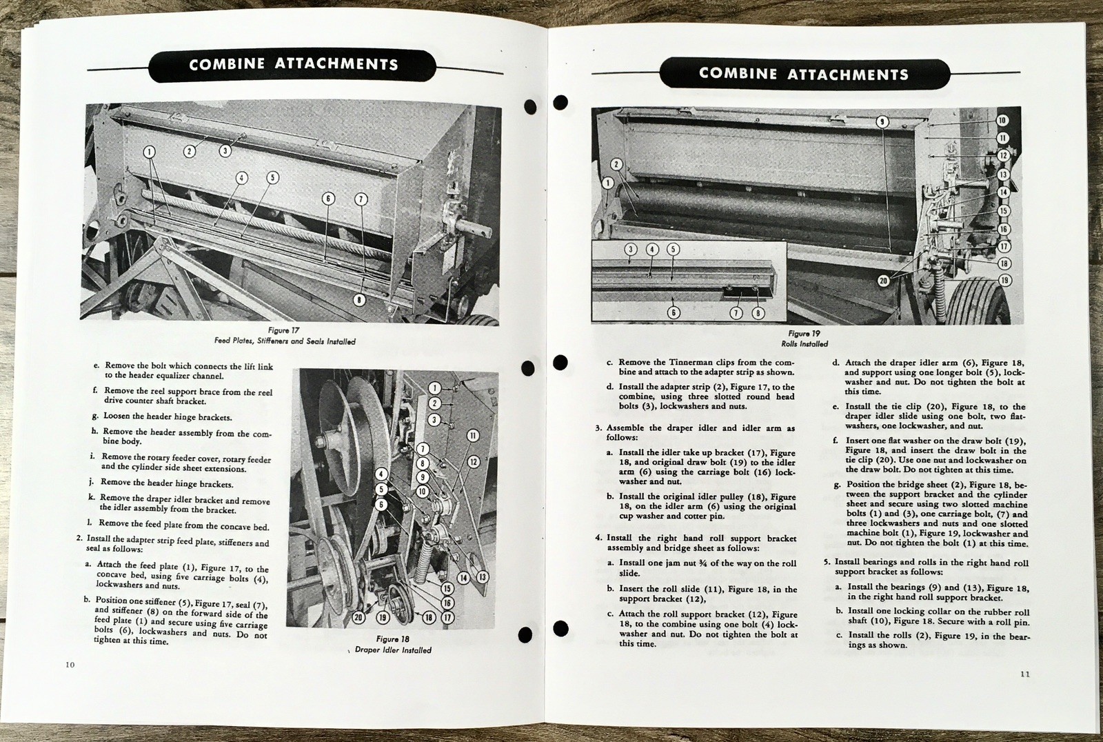 Ford 16-75 16-98 16-99 16-100 16-101 Combine Attachment Operators Manual Owners - Image 4